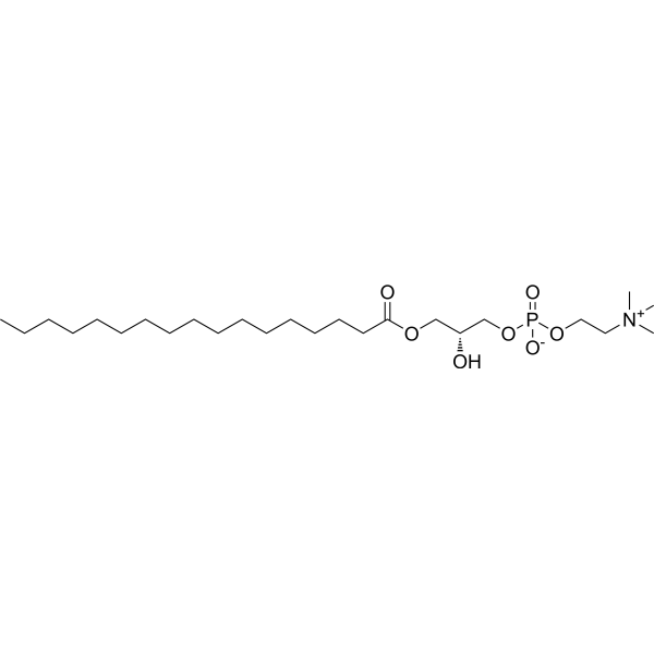 1-Heptadecanoyl-2-hydroxy-sn-glycero-3-phosphocholine 50930-23-9